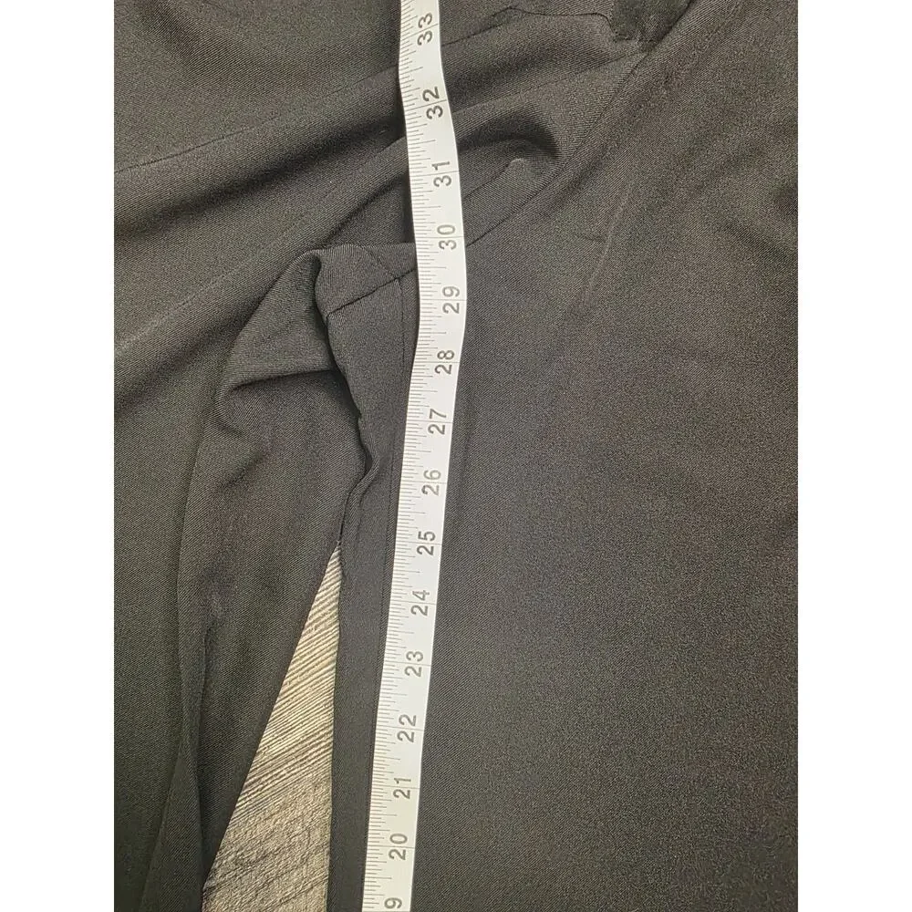 ZAFUL Pants Womens Size L Black Wide Leg Elastic Waist Side Pockets NWT - Picture 4 of 10